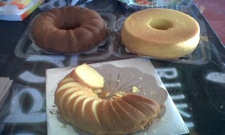 HASIL PRODUKSI KUE CAKE