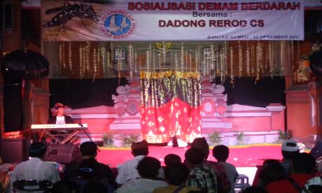 Sosialisasi DBD di Banjar Gemeh
