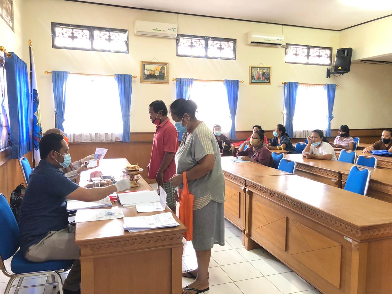 PEMBERIAN BANTUAN SOSIAL TUNAI TAHAP IX