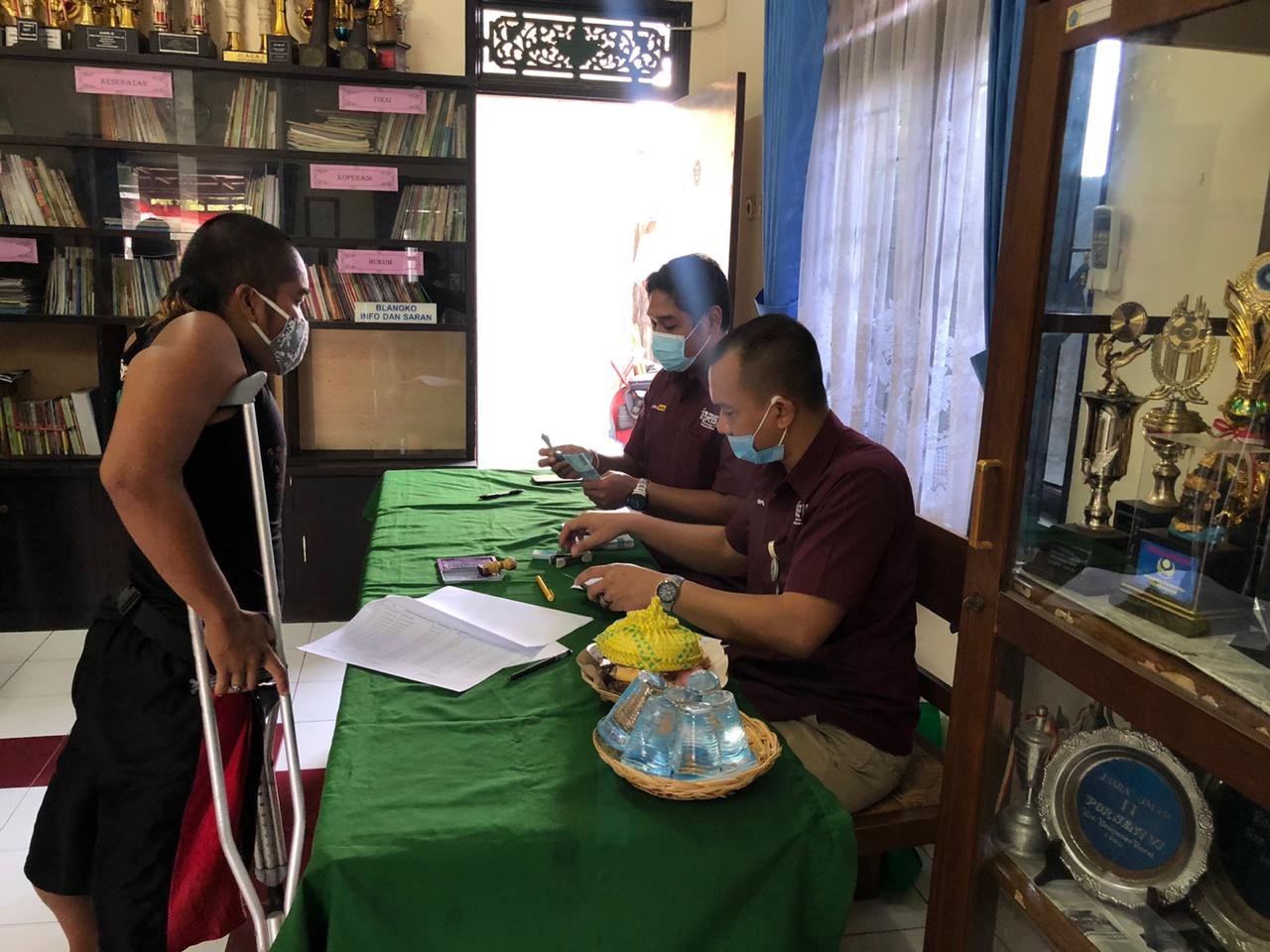 PENCAIRAN BLT DD TAHAP IX