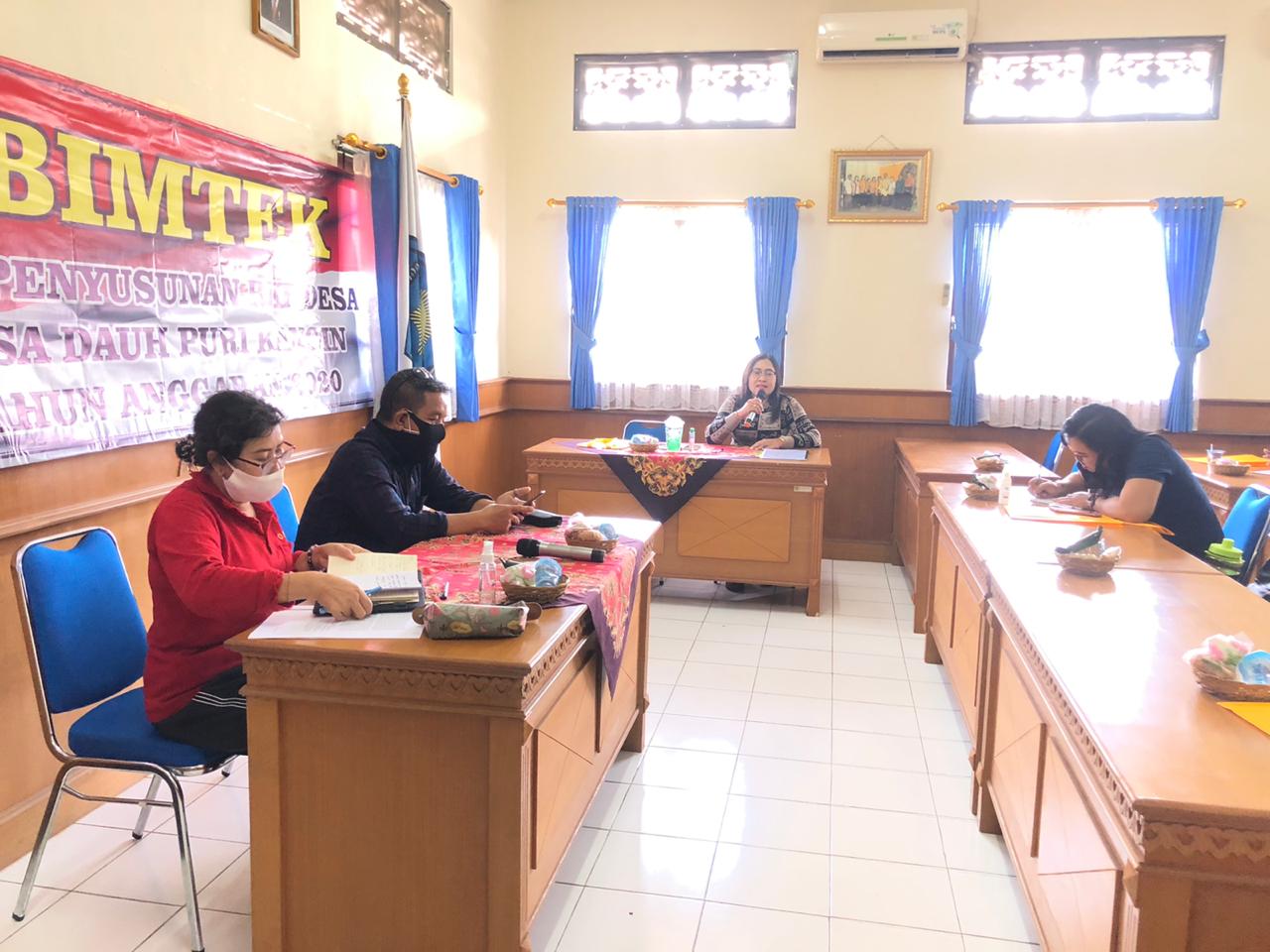BIMTEK Tim Penyusunan RKP Desa