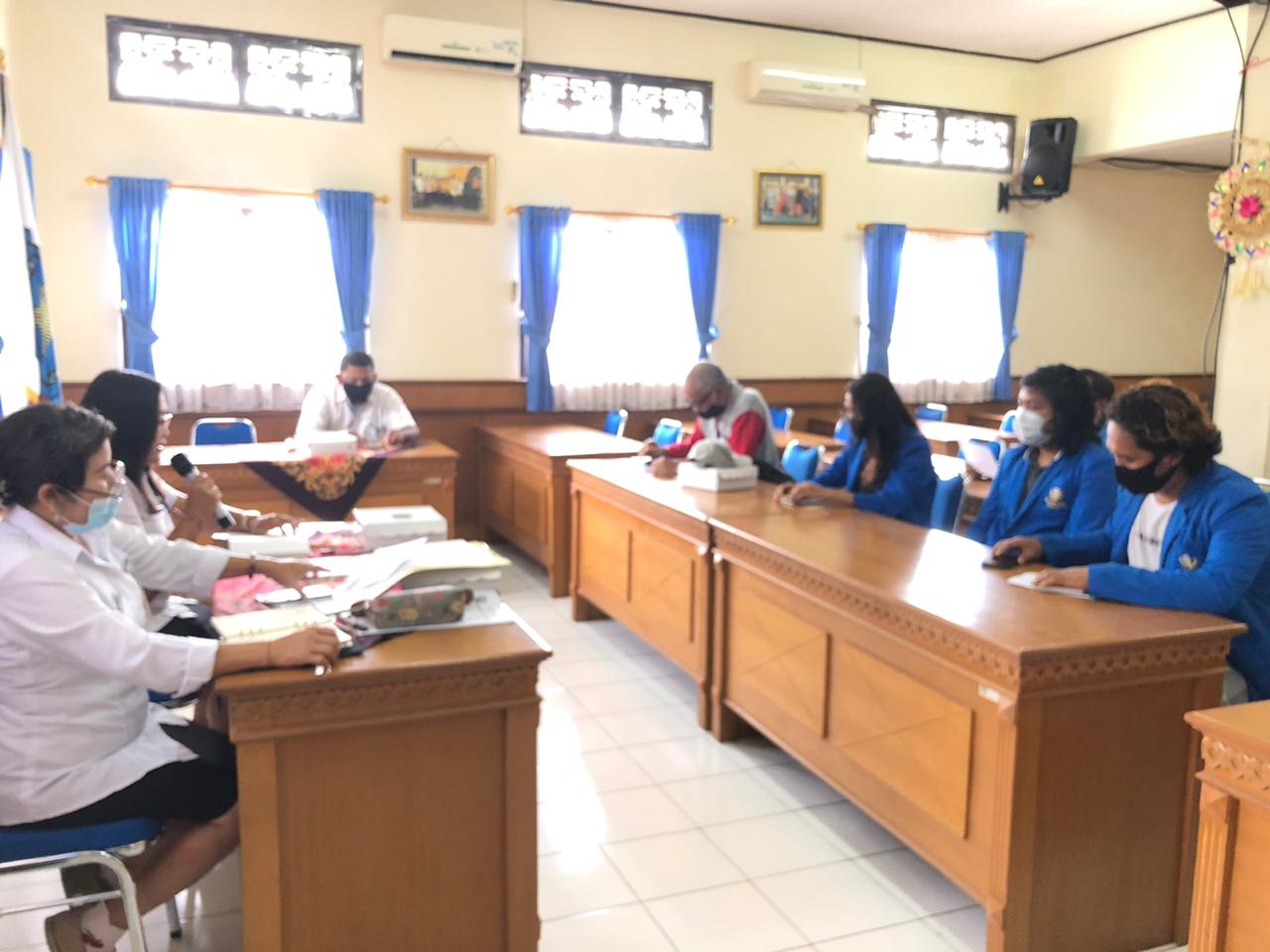 Rapat mengenai Swakelola sampah