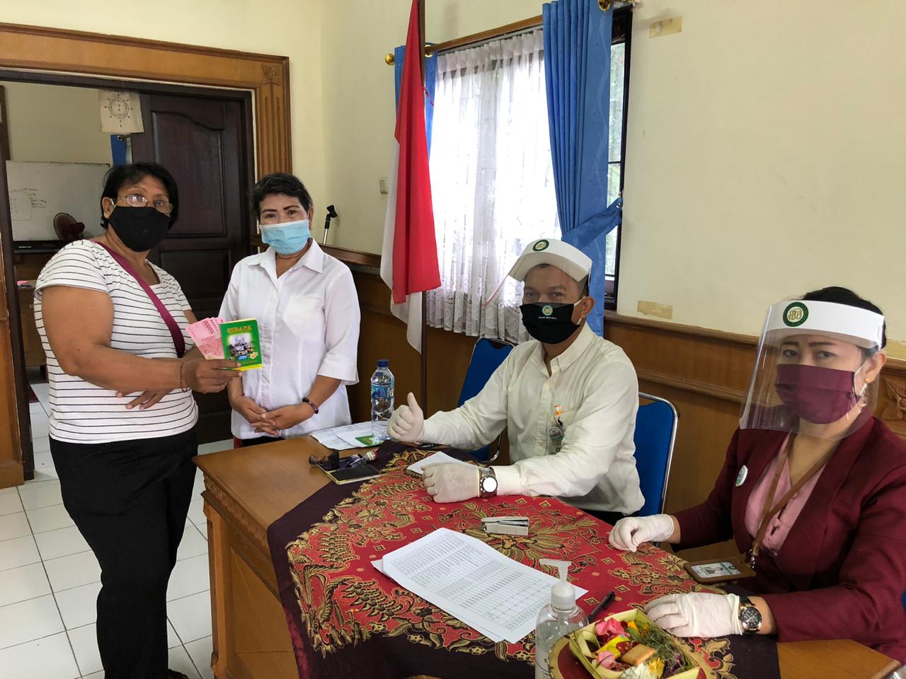 KEGIATAN PENCAIRAN BLT DD TAHAP II PENERIMA DAMPAK COVID-19