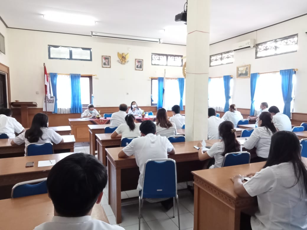 KEGIATAN RAPAT RUTIN BULAN MEI 2021