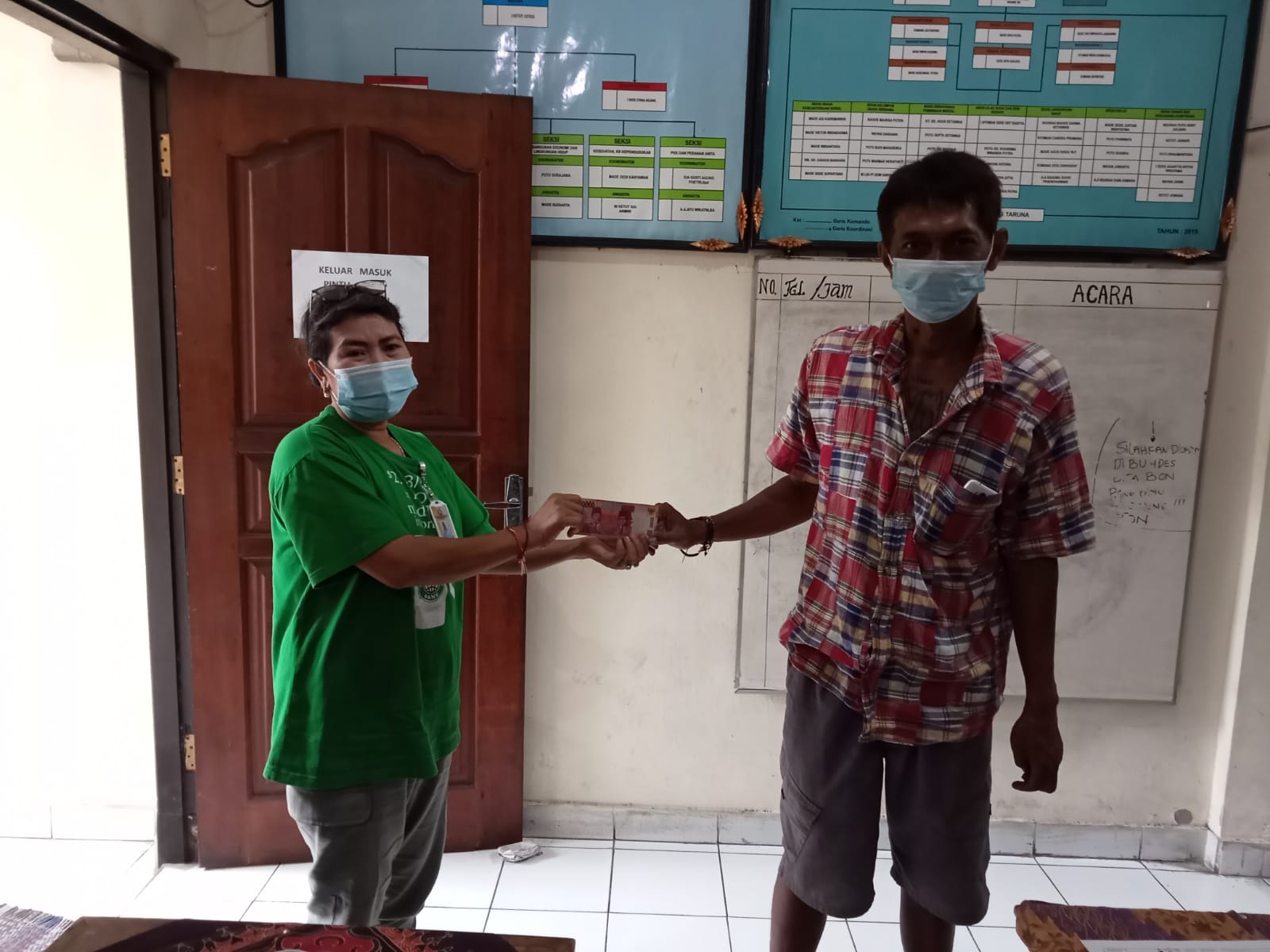 KEGIATAN PENYALURAN BLT DD TAHAP KE-12 TAHUN 2021