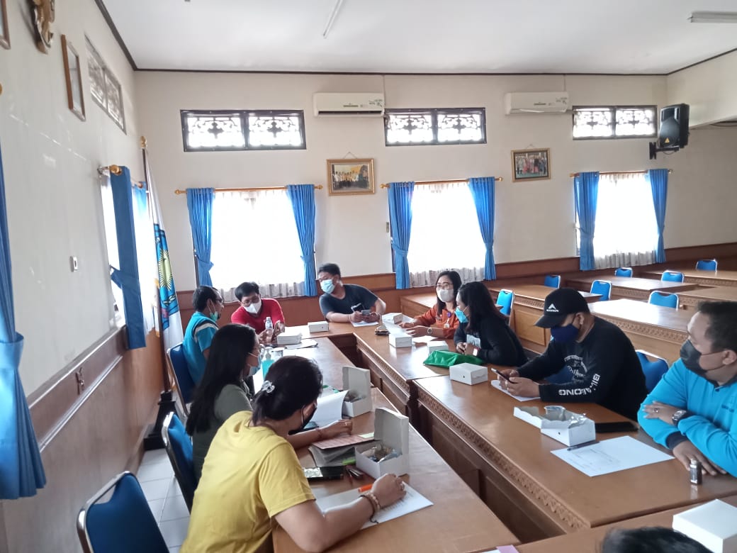 RAPAT RUTIN TIM RKP DESA DAUH PURI KANGIN TAHUN 2022