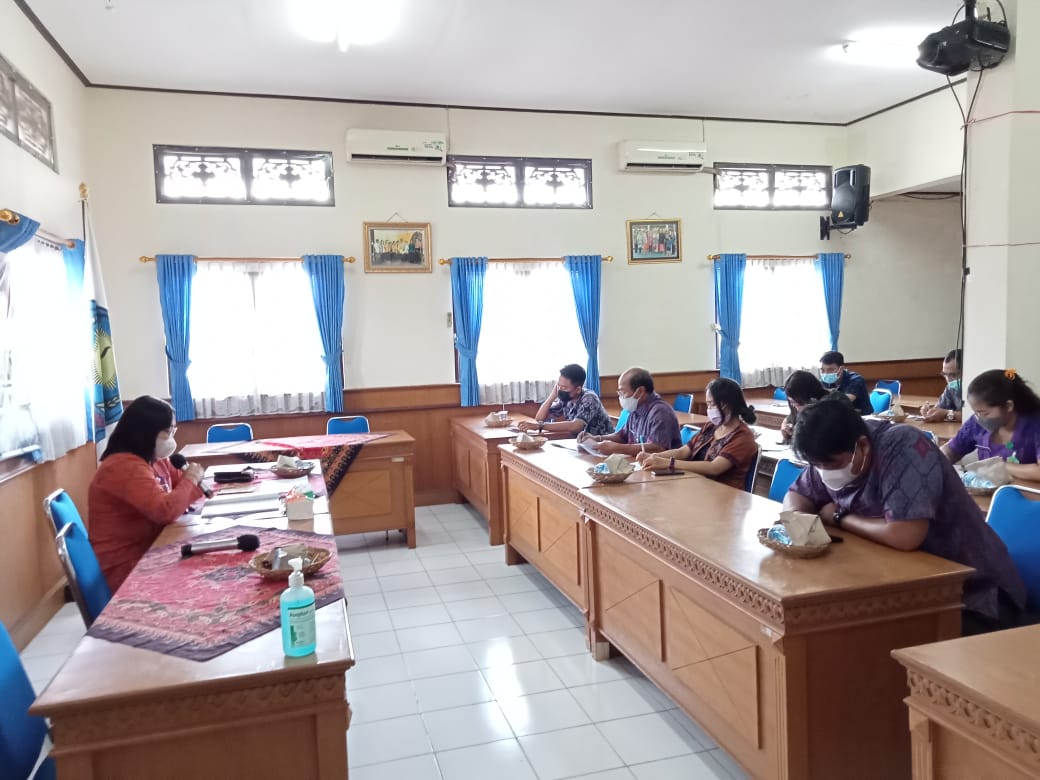 KEGIATAN RAPAT RUTIN BULAN SEPTEMBER 2021