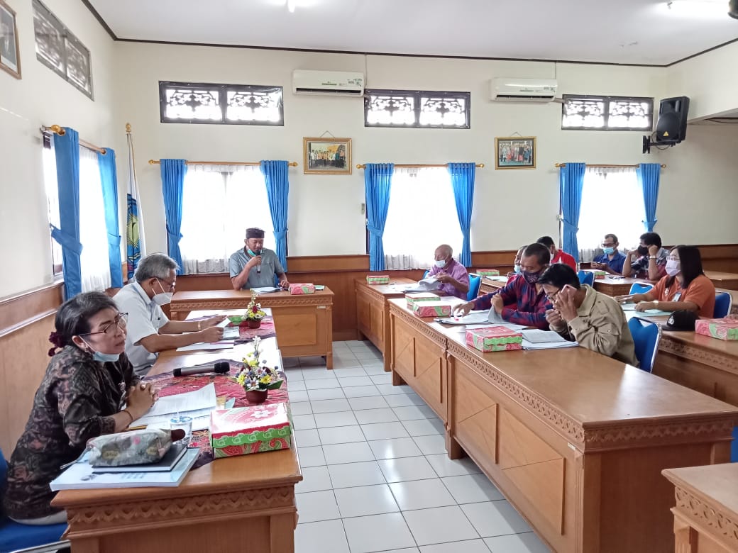 MUSYAWARAH BPD EXTERNAL REALISASI APBDESA 2020