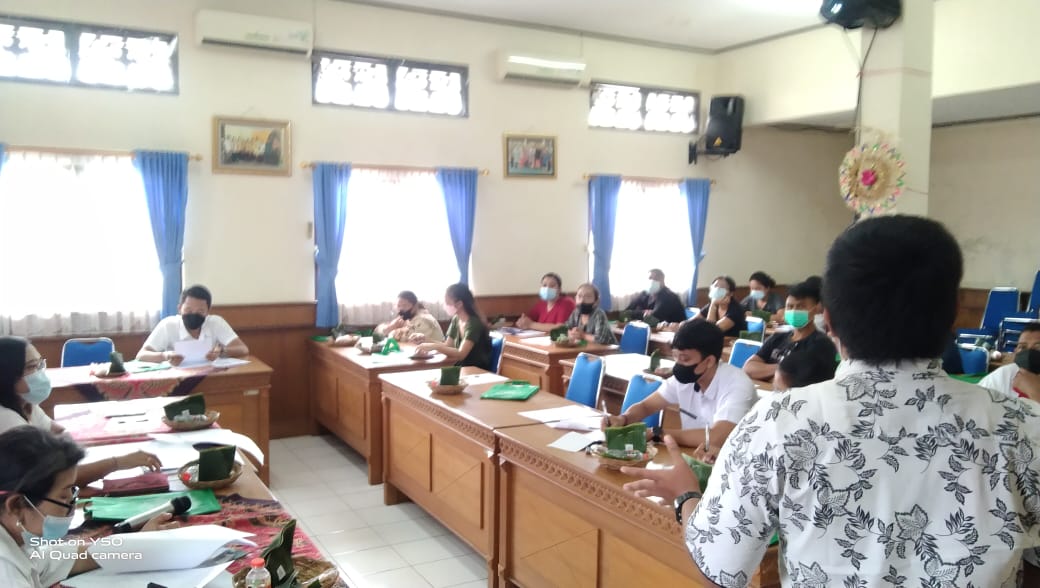 BIMTEK KELOMPOK KERJA PENDATAAN DESA, DESA DAUH PURI KANGIN