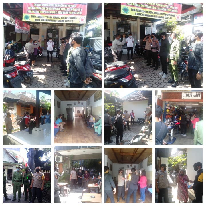 GIAT PENEGASAN PROKES COVID-19 DAN TRACING KEPADA MASYARAKAT TERKONFIRMASI POSITIF COVID-19