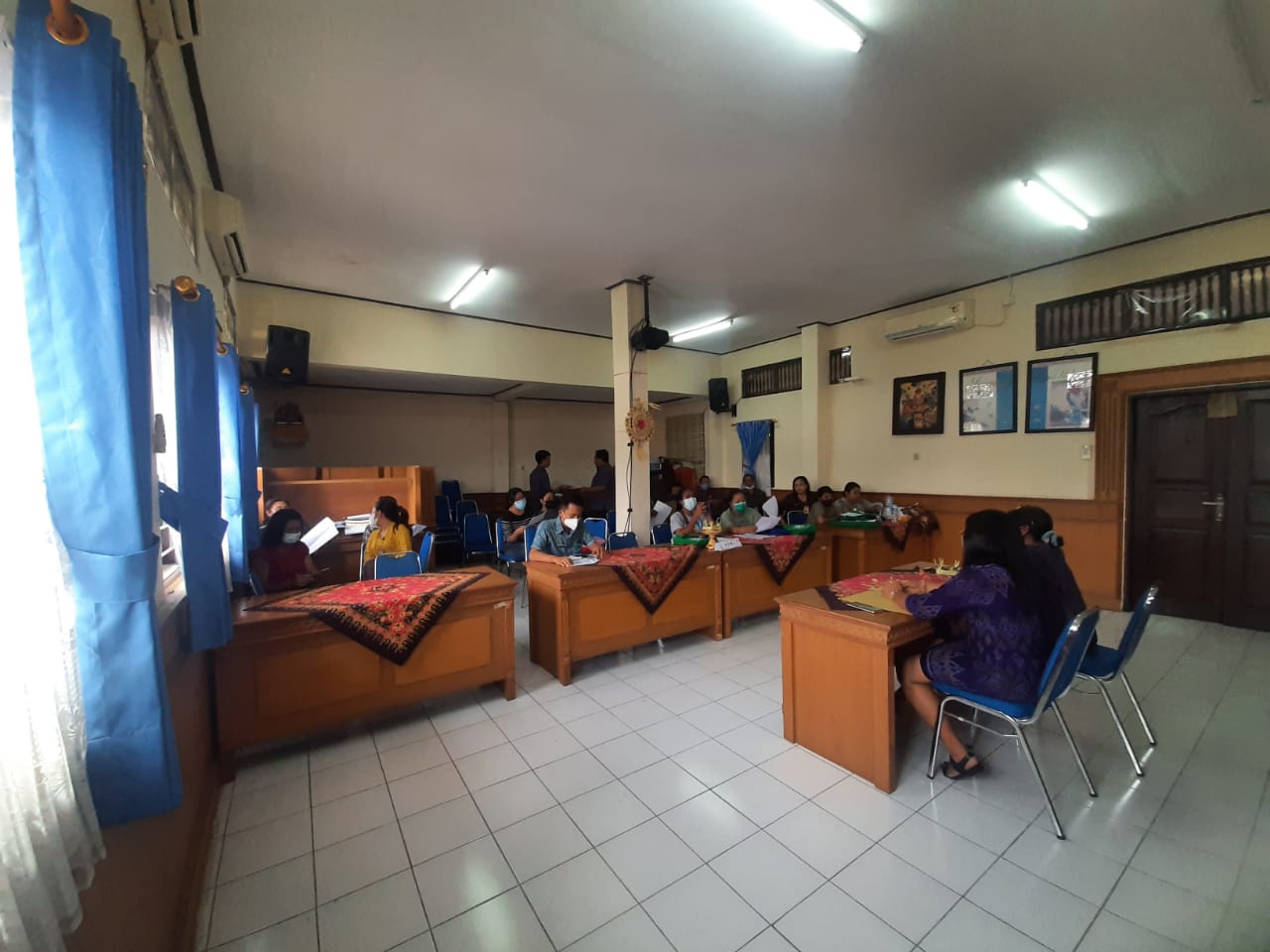 RAPAT TIM SDGS DESA DAN TIM PENDATA SDGS DESA DAUH PURI KANGIN