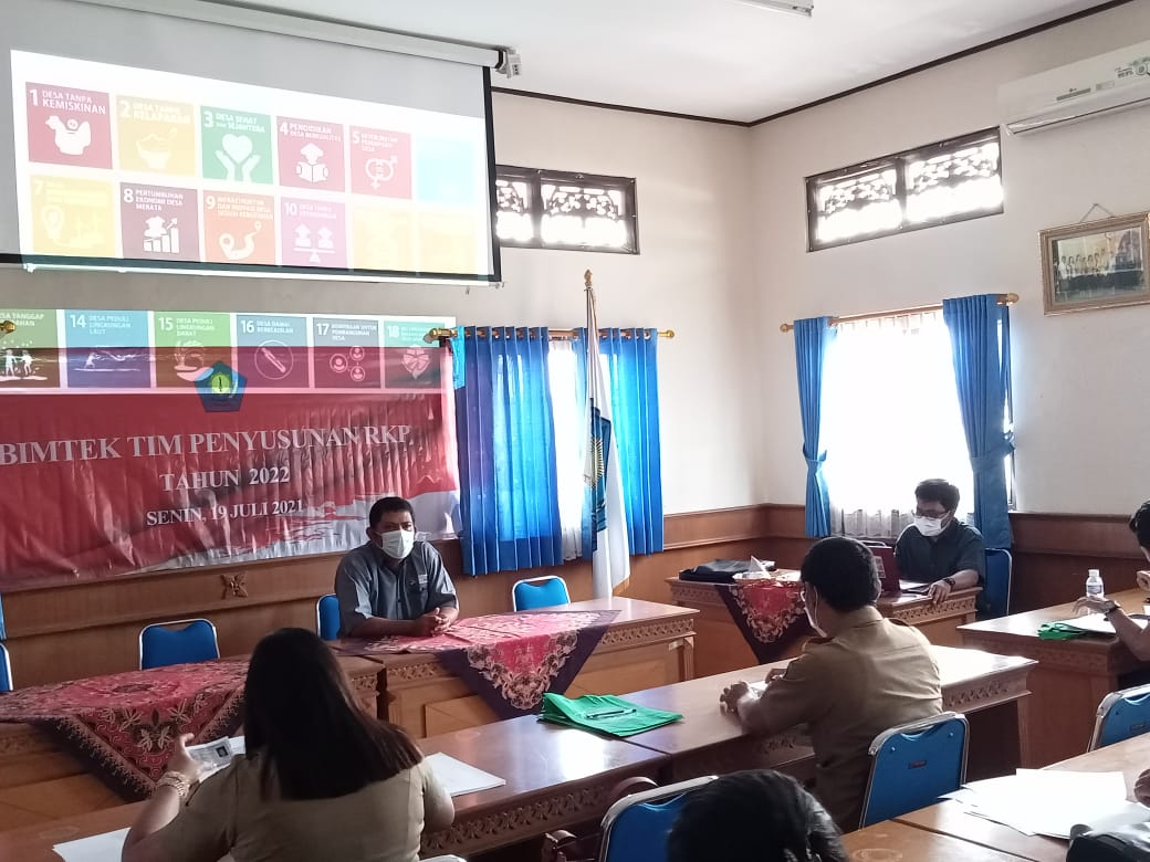 BIMTEK TIM PENYUSUNAN RKP TAHUN 2022