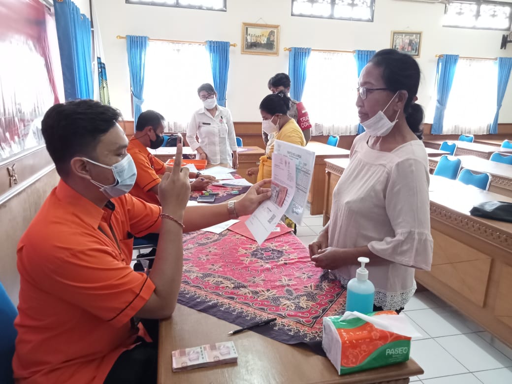 PEMBERIAN BANTUAN SOSIAL TUNAI (BST) TAHAP 5 DAN TAHAP 6 TAHUN 2021