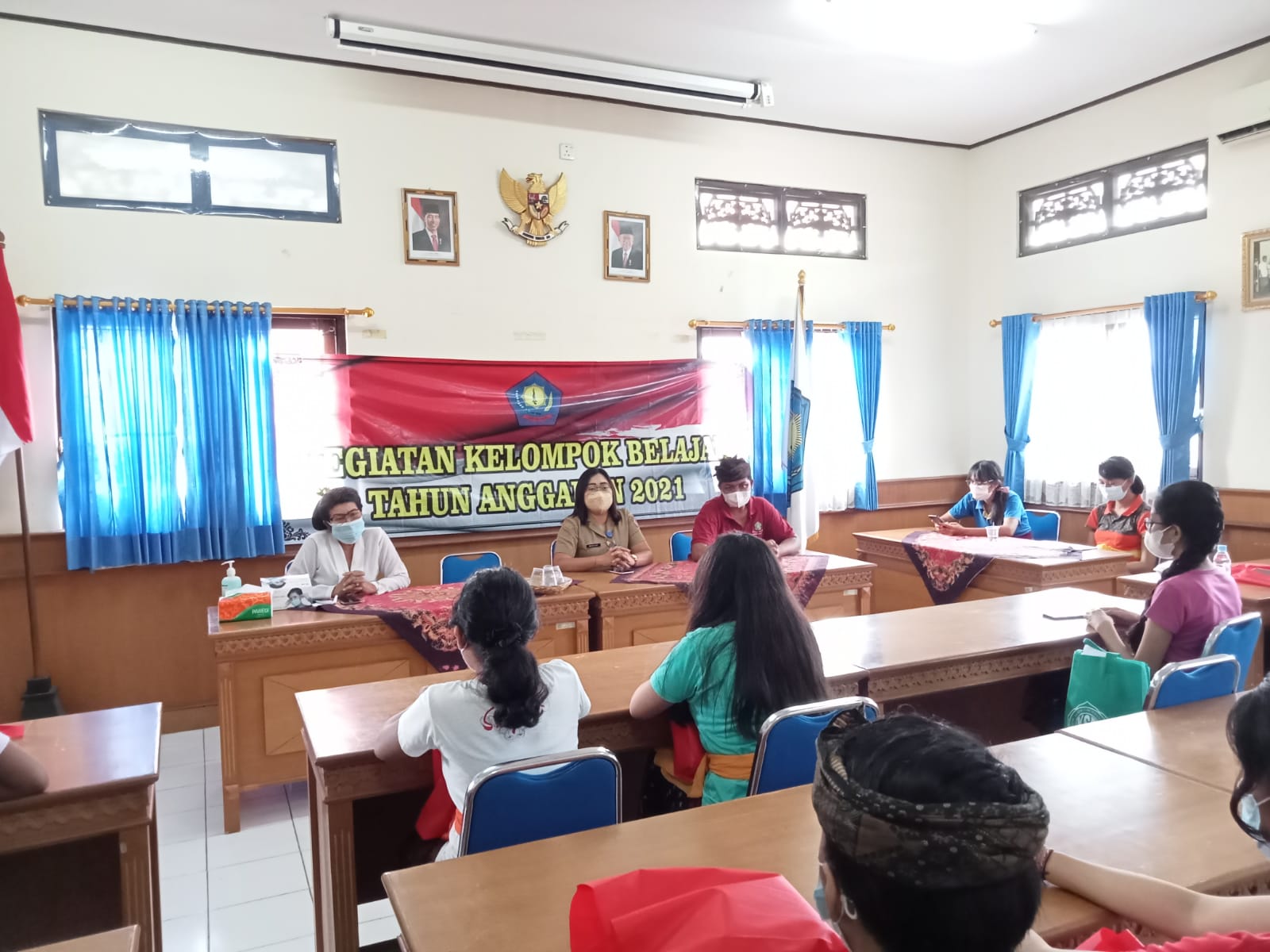 PENUTUPAN KELOMPOK BELAJAR TAHUN ANGGARAN 2021 DESA DAUH PURI KANGIN