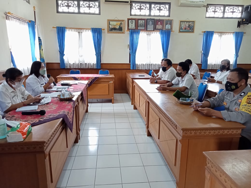 KEGIATAN RAPAT RUTIN TERKAIT PROGRES APBDES TAHUN 2021