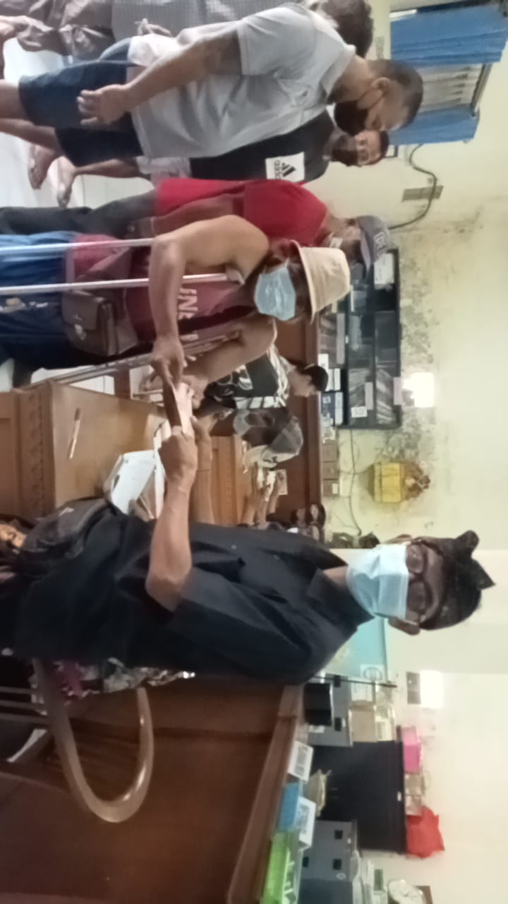 Kegiatan penyaluran BLT DD