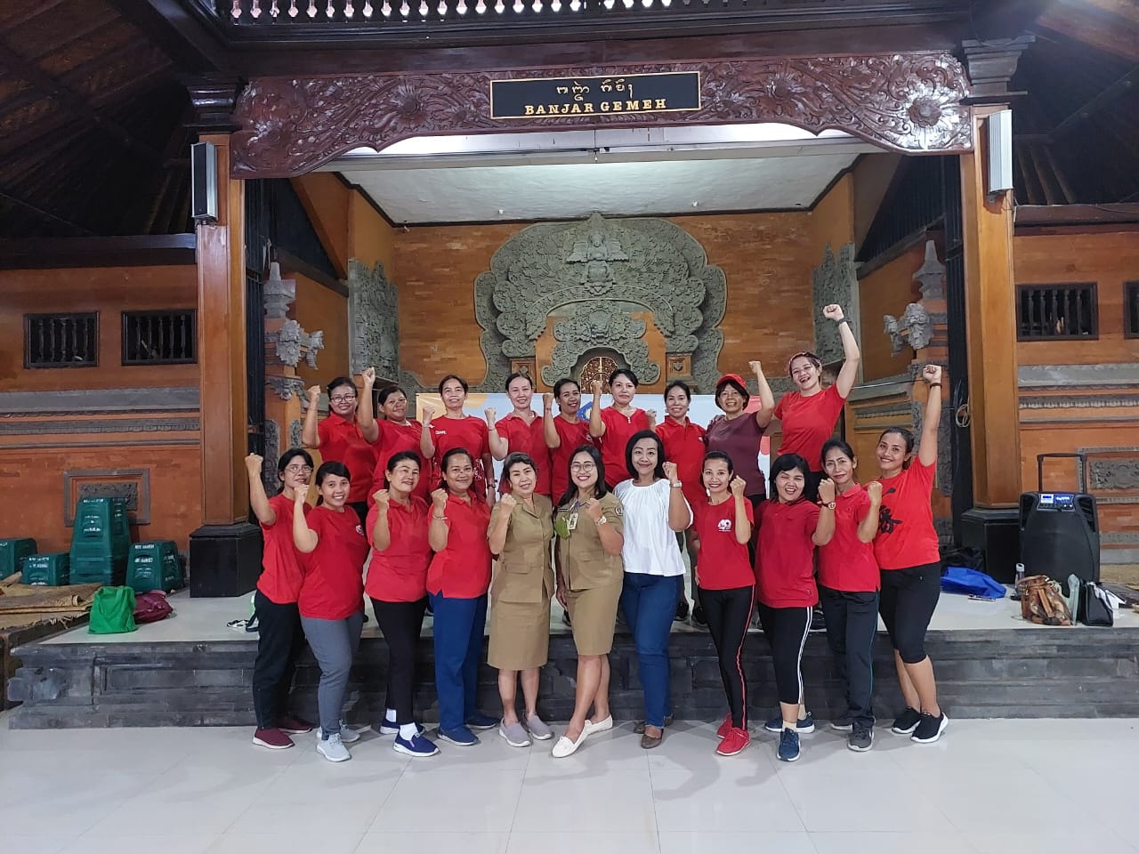 Kegiatan Pembukaan dan Pembinaan Senam SICITA