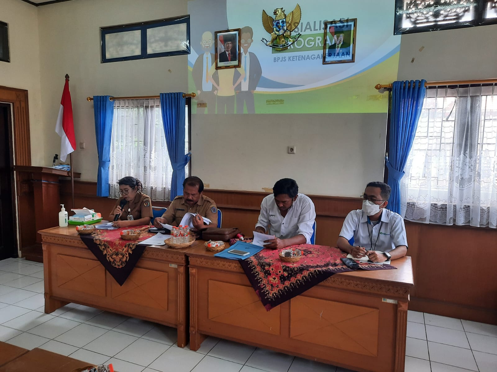 Sosialisasi Gerakan Perlindungan 1 Desa 100 Pekerja Rentan