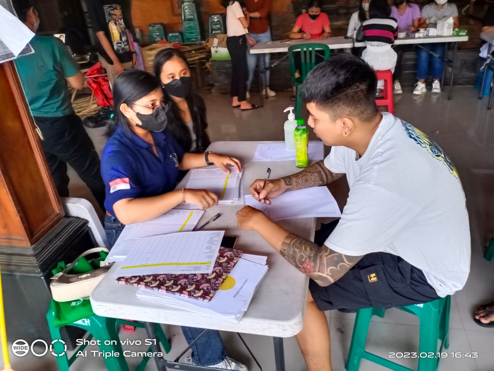 Kegiatan Posyandu Remaja  februari