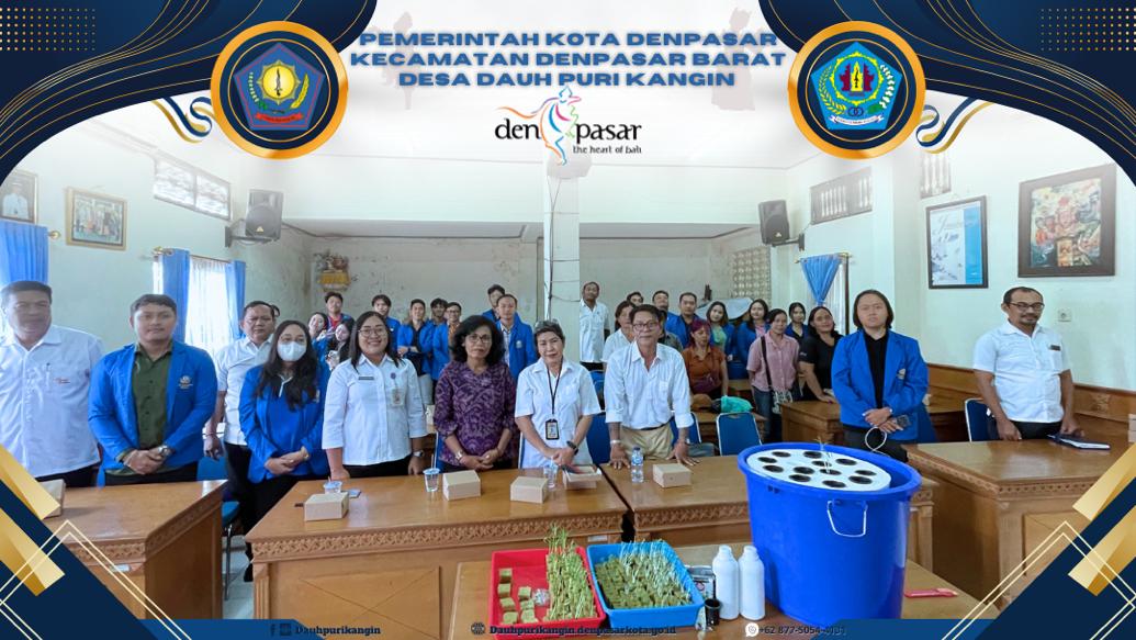 SOSIALISASI KETAHANAN PANGAN WARMADEWA KKN PPM