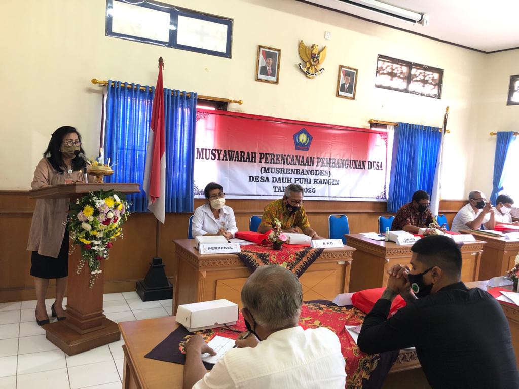 MUSYAWARAH PERENCANAAN PEMBANGUNAN DESA (MUSRENBANGDES) RKP DESA TAHUN ANGGARAN 2021