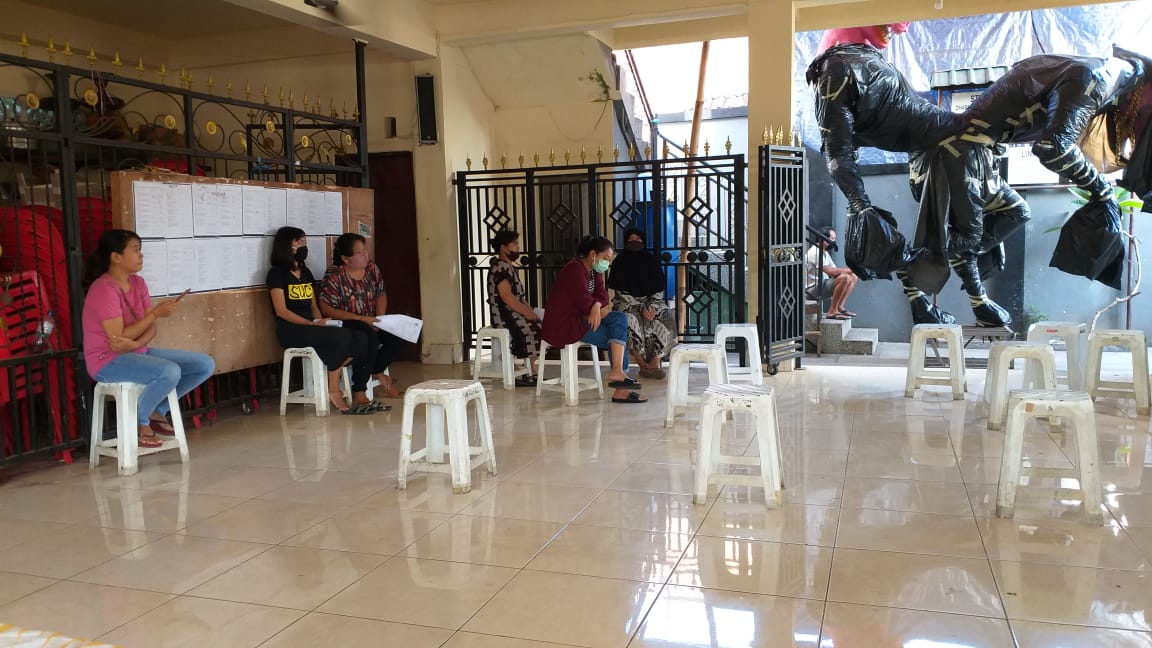 VERIFIKASI CALON PENERIMA BLT DD DI BANJAR SUCI