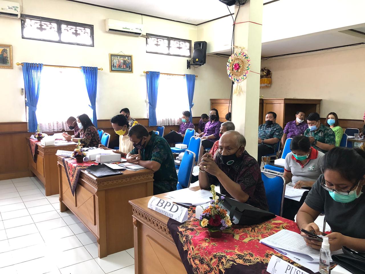 MUSYAWARAH DESA PEMBAHASAN RKP DESA TAHUN 2021
