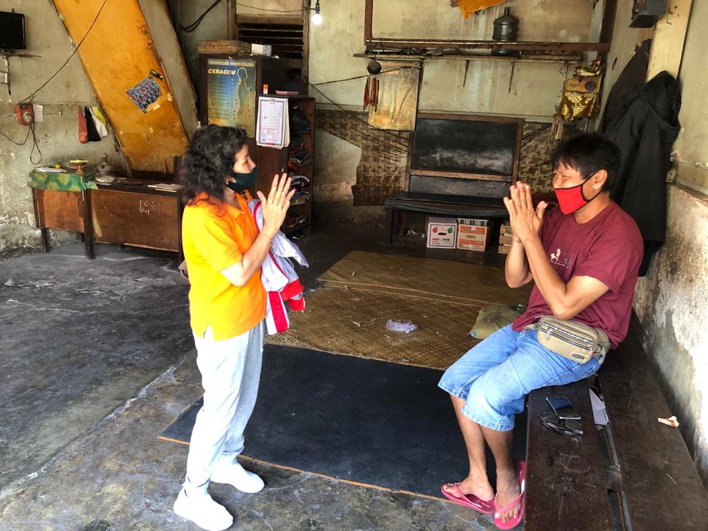 Kegiatan Mengunjungi Warga Yang Baru Datang Dari Luar Denpasar