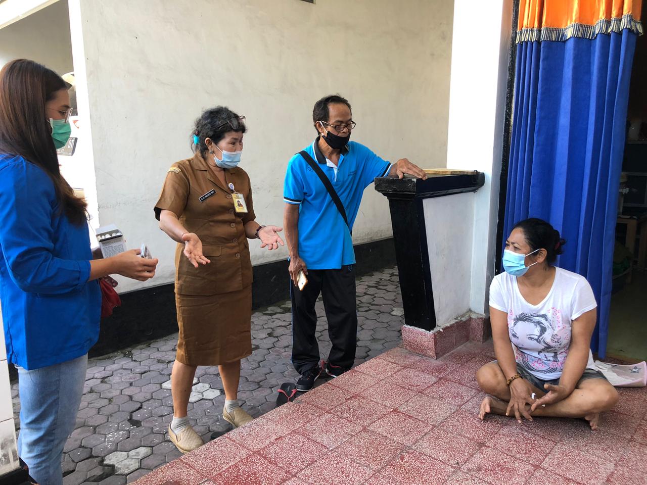 KEGIATAN PEMBAGIAN ABATE DAN SOSIALISASI PENCEGAHAN COVID-19 DI DUSUN SUCI