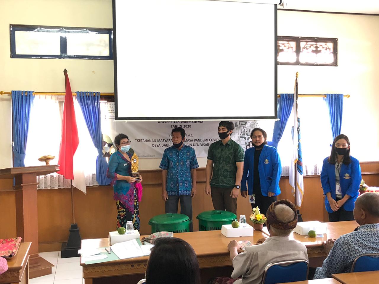 PENUTUPAN KULIAH KERJA NYATA (KKN-PPM) UNIVERSITAS WARMADEWA TAHUN 2020