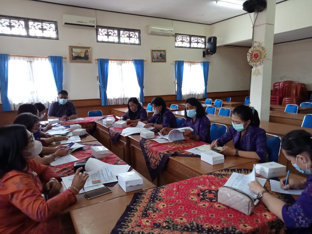 RAPAT HARIAN RUMAH DESA SEHAT (RDS) BULAN JUNI 2021
