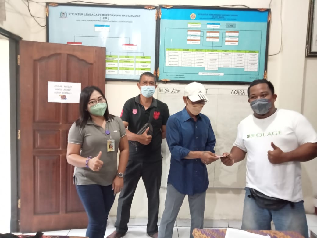 KEGIATAN PENYALURAN BLT DD TAHAP KE-12 TAHUN 2021