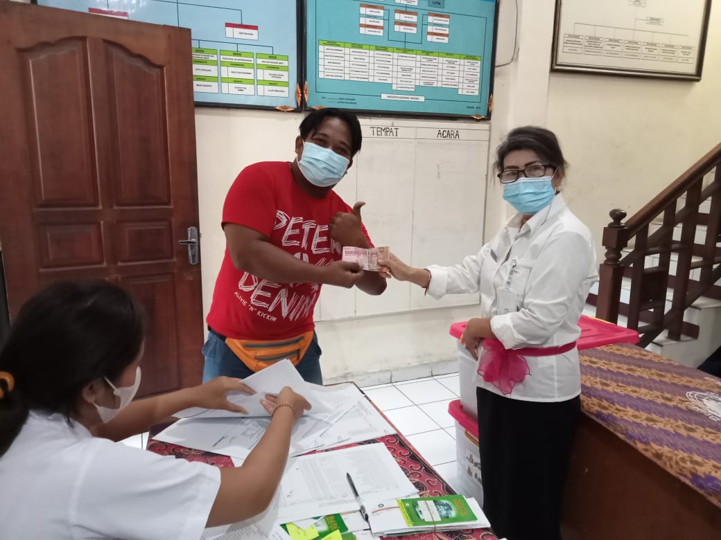 PENYALURAN BLT DD TAHAP KE-7 (TUJUH) TAHUN 2021