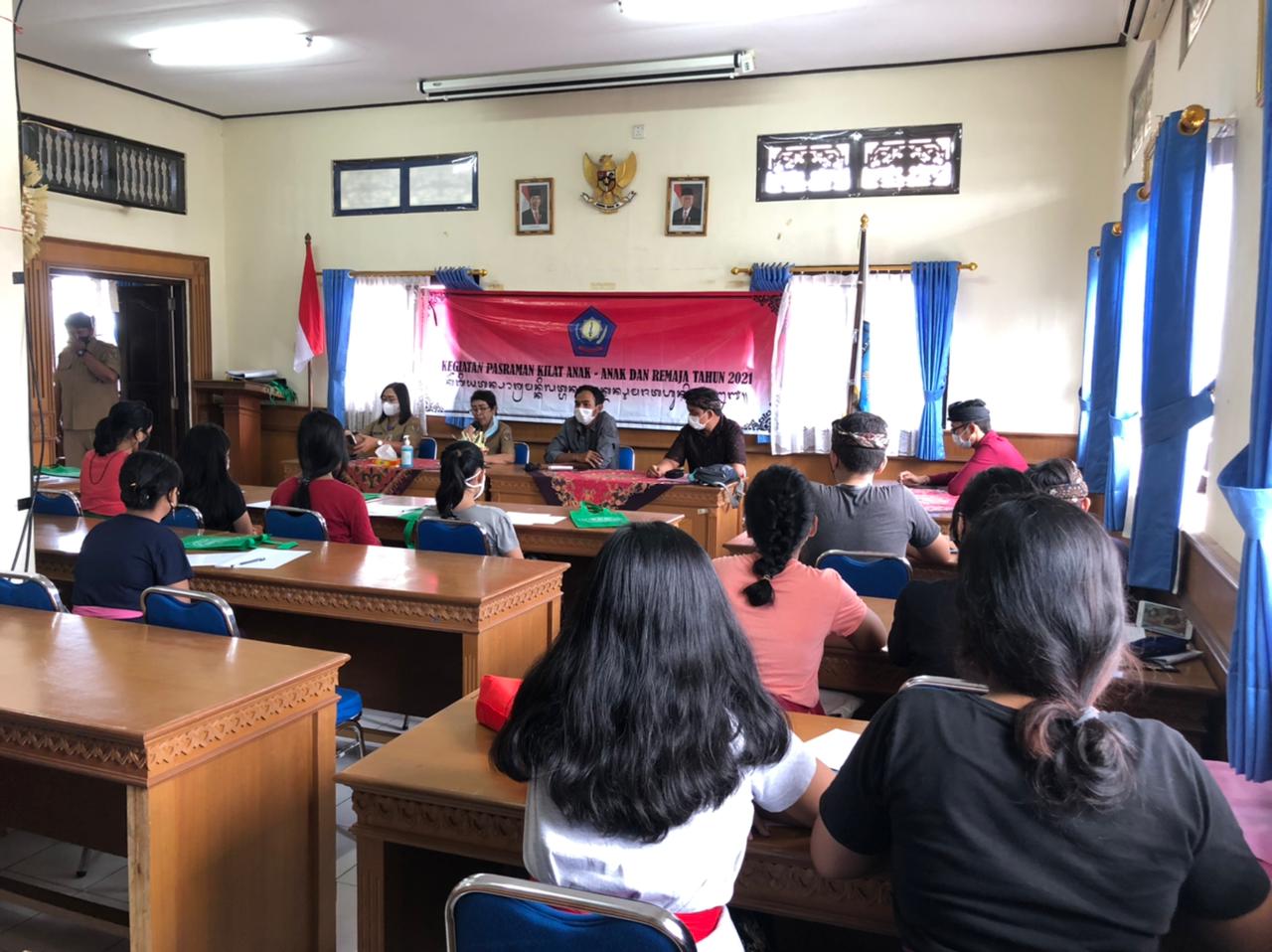 KEGIATAN PESRAMAN KILAT DESA DAUH PURI KANGIN TAHUN 2021