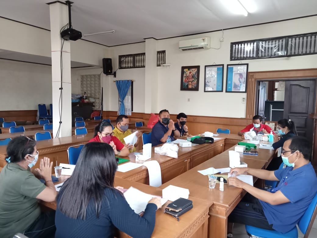 RAPAT RUTIN TIM RKP DESA DAUH PURI KANGIN TAHUN 2022