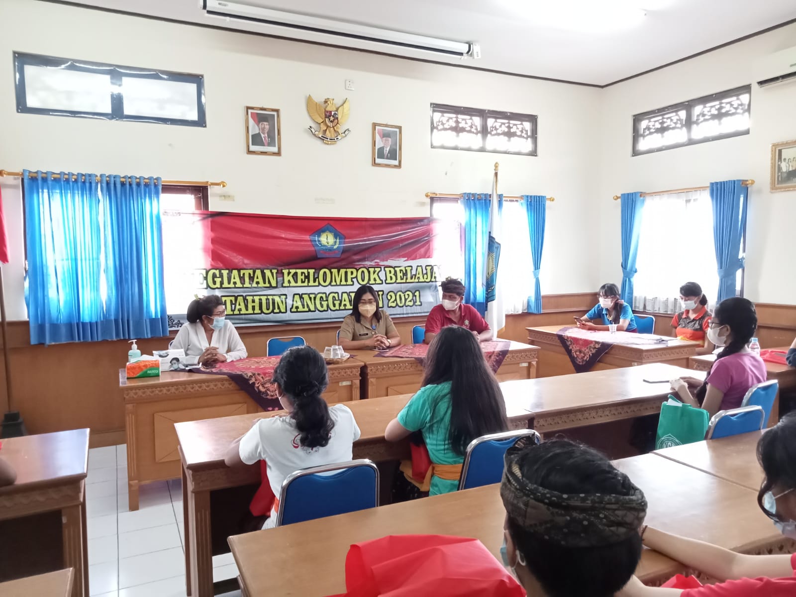 PENUTUPAN KELOMPOK BELAJAR TAHUN ANGGARAN 2021 DESA DAUH PURI KANGIN