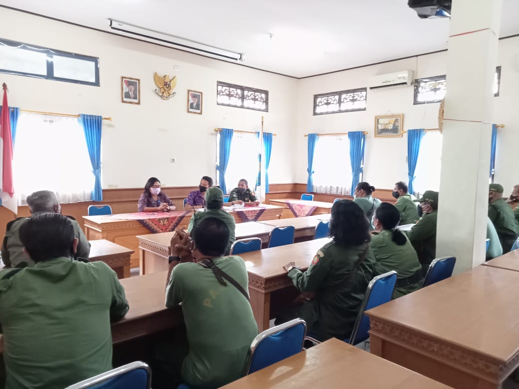 RAPAT KOORDINASI MENGENAI KEGIATAN LINMAS